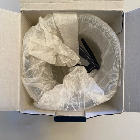 NWT MARQUIS by WATERFORD Crystal Canterbury Biscuit Barrel Cookie Jar w Lid BOX - Picture 5 of 9